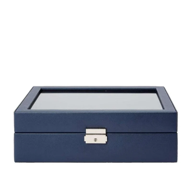 WOLF Heritage 10-Piece Watch Box Navy 995217