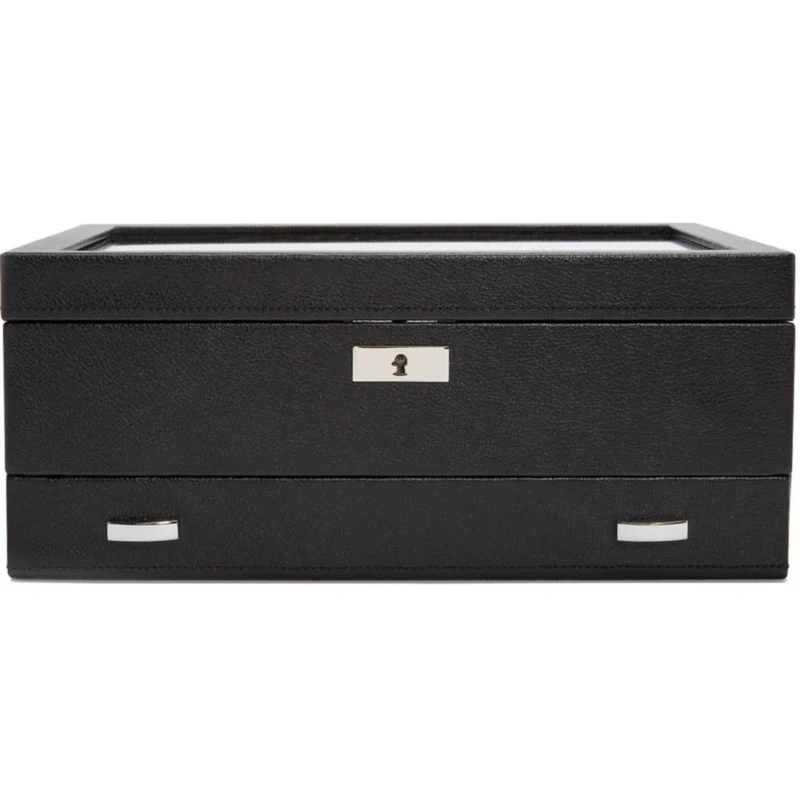 WOLF Viceroy 10 Piece Watch Box with Storage 466202