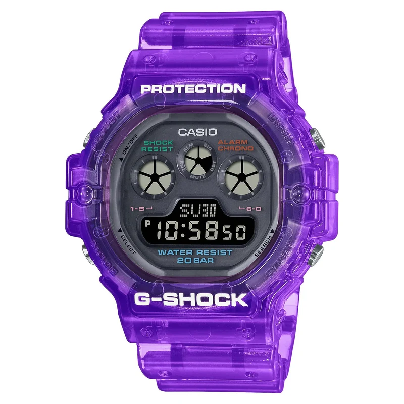 Casio G-Shock Digital Blue Resin Strap Men's Watch DW-5900JT-6ER