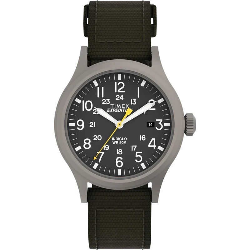Timex Expedition 40mm Black Dial Fabric Mens Quartz Watch T49961
