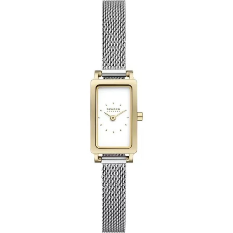 Skagen Hagen 30mm White Dial Steel Ladies Quartz Watch SKW3147