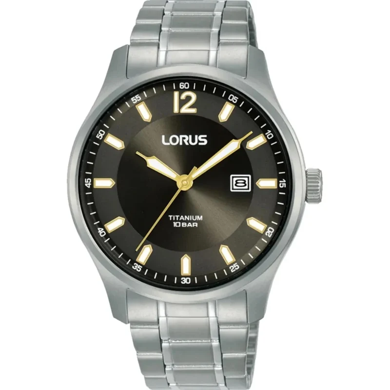 Lorus Classic Titanium Grey Dial Men's Watch RH999QX9