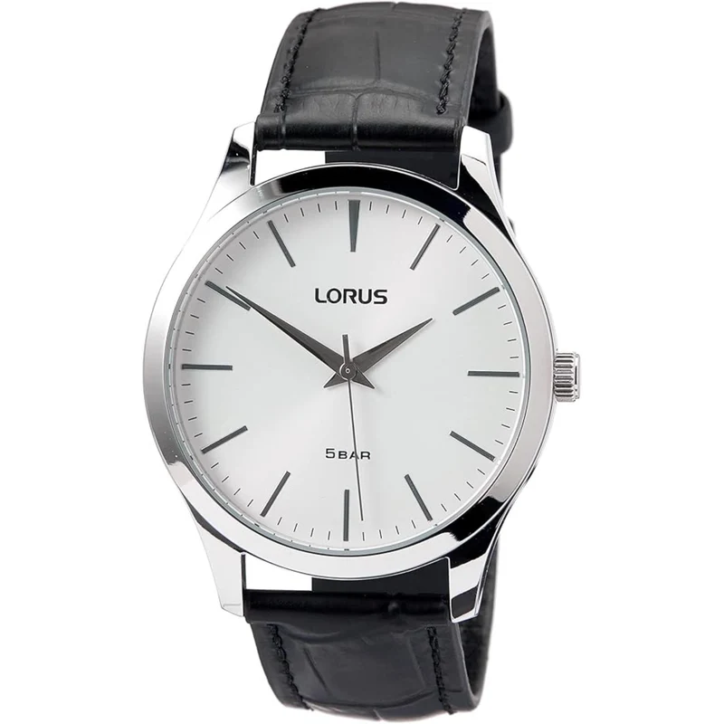 Lorus Classic Silver Sunray Dial Men's Watch RRX73HX9