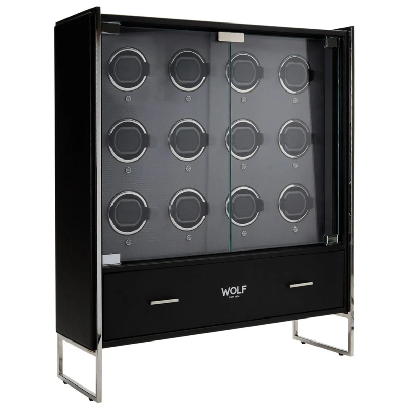 Wolf 12-Piece Watch Winder Cabinet 466602