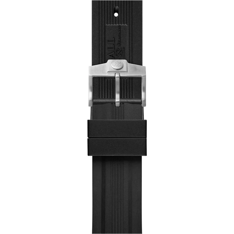 BALL Genuine 21/20mm Black Rubber Strap with Pin Buckle for Engineer Hydrocarbon DeepQUEST BRMPBB21D3000