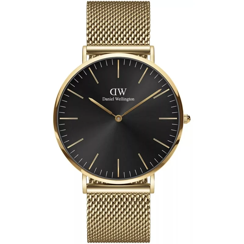 Daniel Wellington Classic 40mm Black Dial Steel Mens Quartz Watch DW00100631
