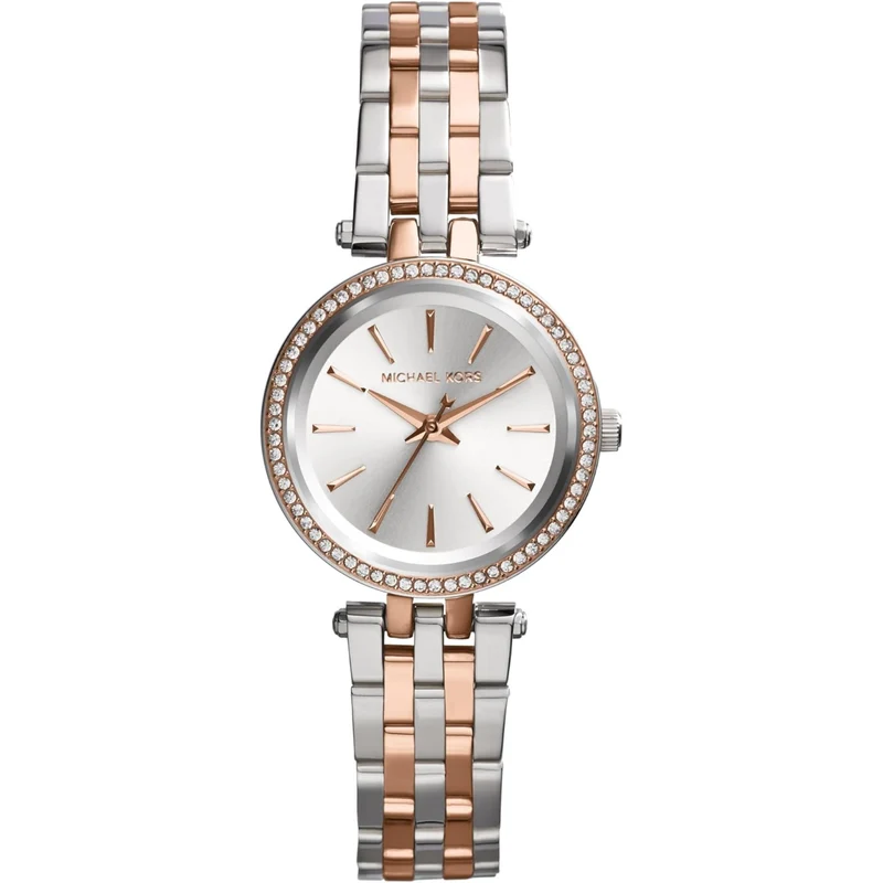Michael Kors Petite Darci Stainless Steel Silver Dial Women's Watch MK3298