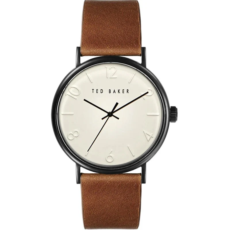 Ted Baker Phylipa Tan Leather Strap Men's Watch BKPPGF110