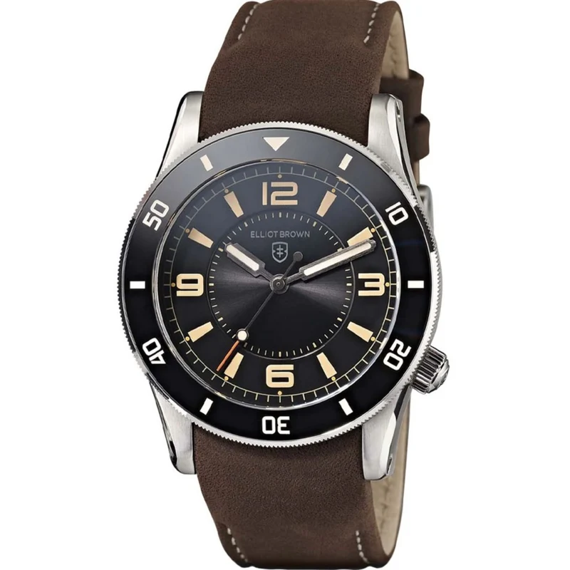 Elliot Brown Bloxworth Heritage Diver Black Dial Men’s Watch 929-105-L26