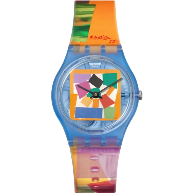 Swatch X Tate Matisse's Snail Gent Bio-Sourced Watch SO28Z127C