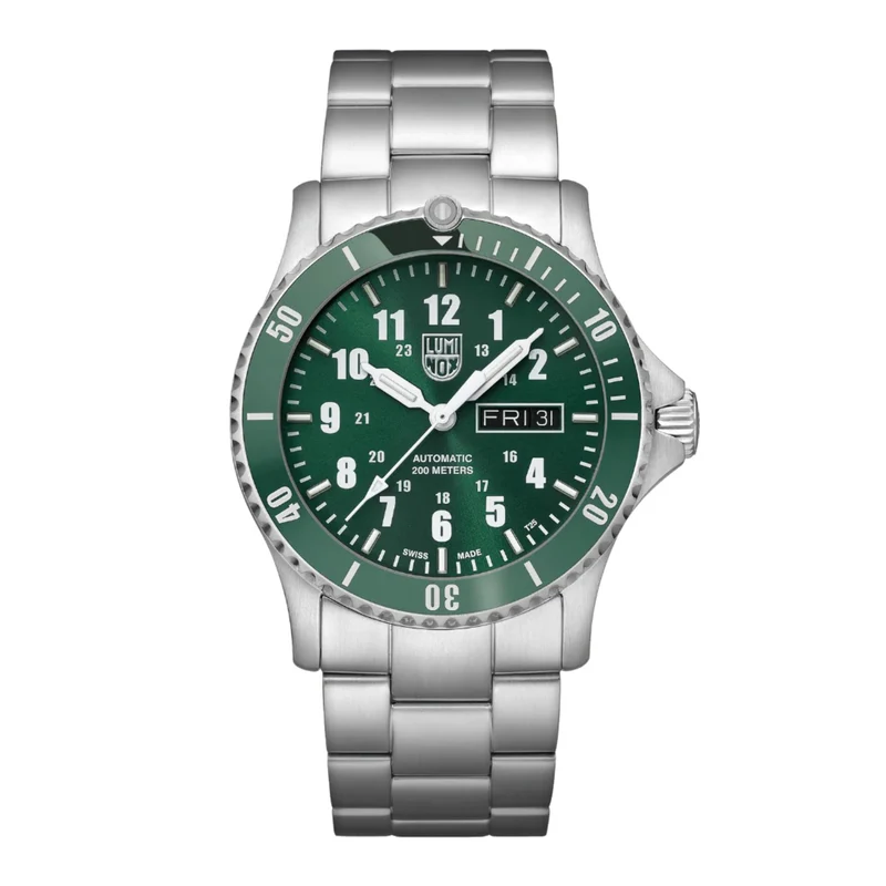 Luminox Automatic Sport Timer Automatic Green Dial Stainless Steel Bracelet Men’s Watch XS.0937