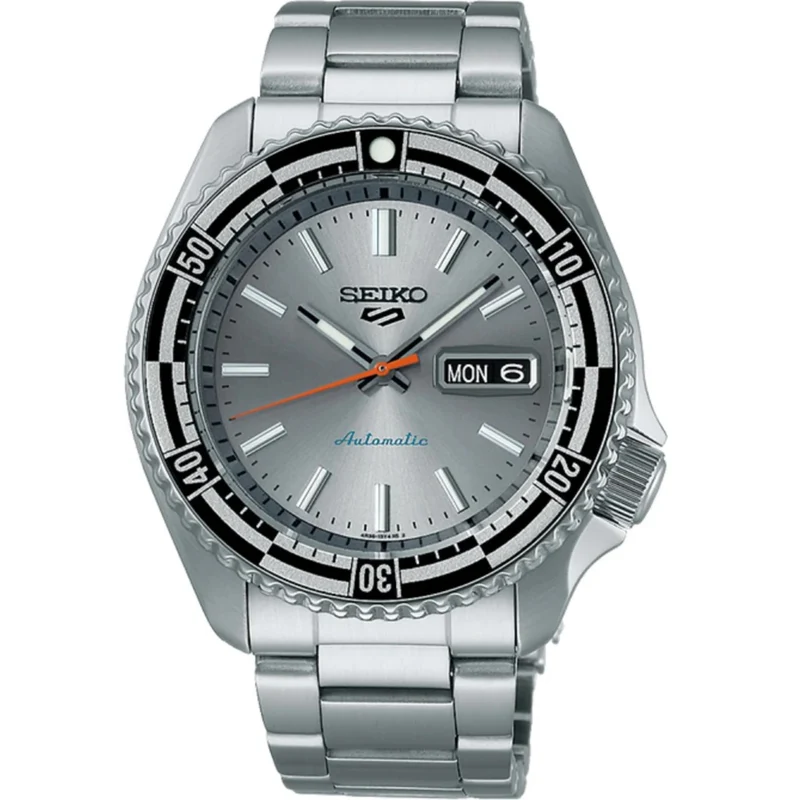 Seiko 5 Sports Automatic Silver Dial Men's Watch SRPK09K1