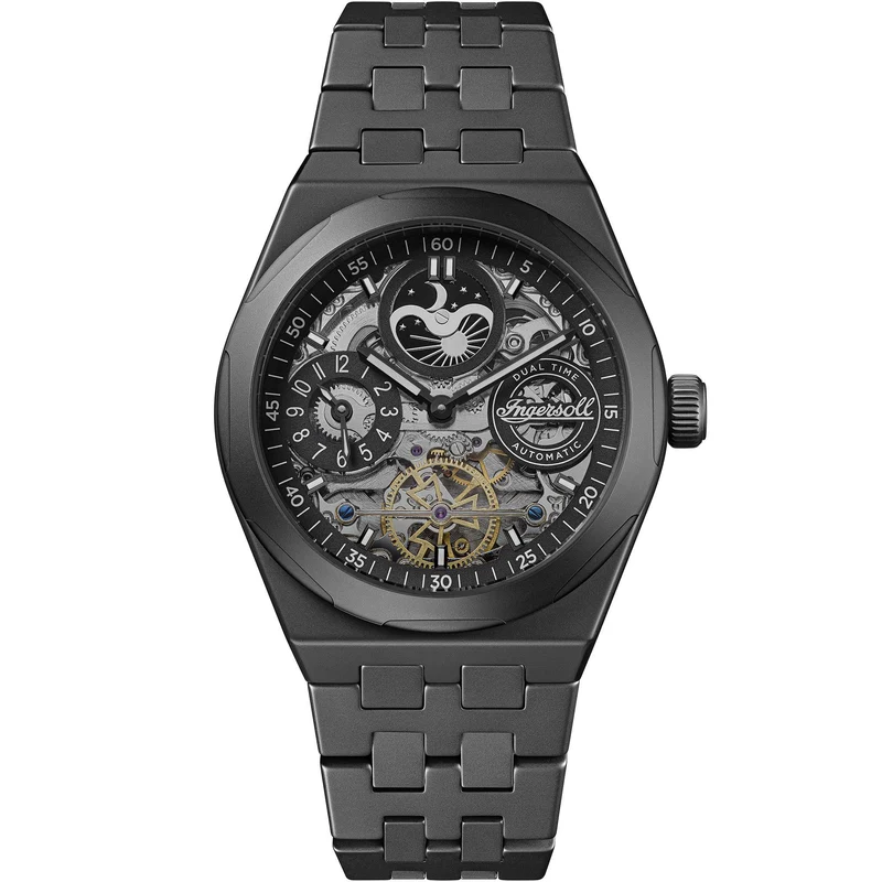 Ingersoll The Broadway Automatic Black Dial Men's Watch I15102