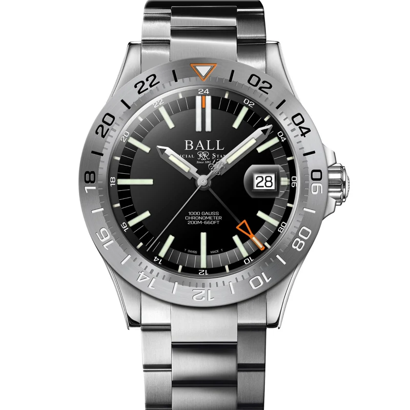 Ball Engineer III Outlier Limited Edition Automatic Black Dial Stainless Steel Bracelet Men's Watch DG9000B-S1C-BK