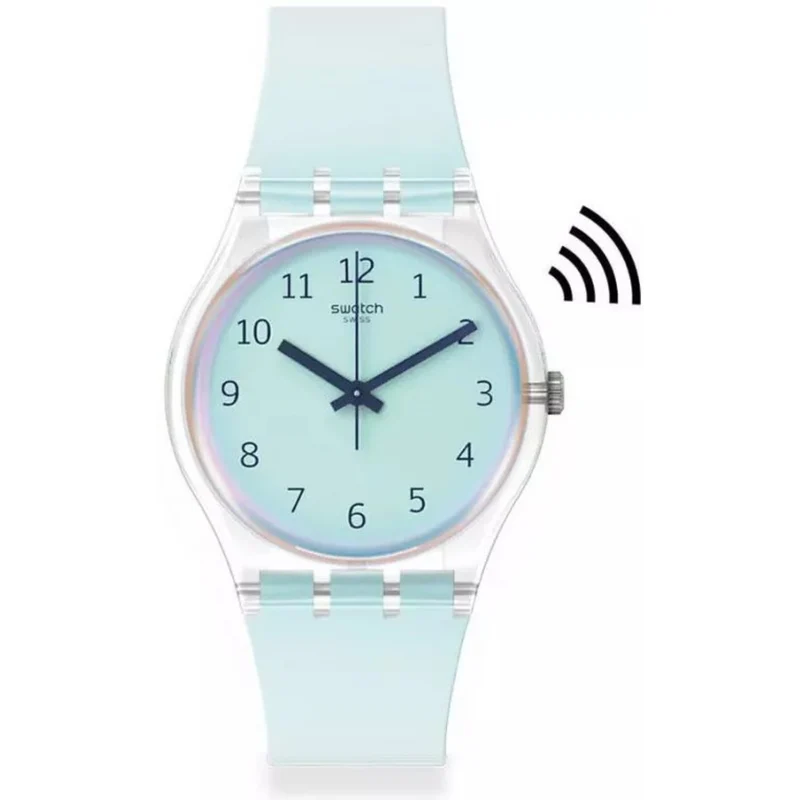 Swatch SwatchPay! Ultraciel Pay! Quartz White Dial Silicone Watch SO28K110-5300