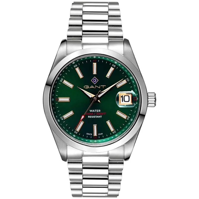 Gant Sussex Eastham Quartz Green Dial Steel Bracelet Men?s Watch G161006