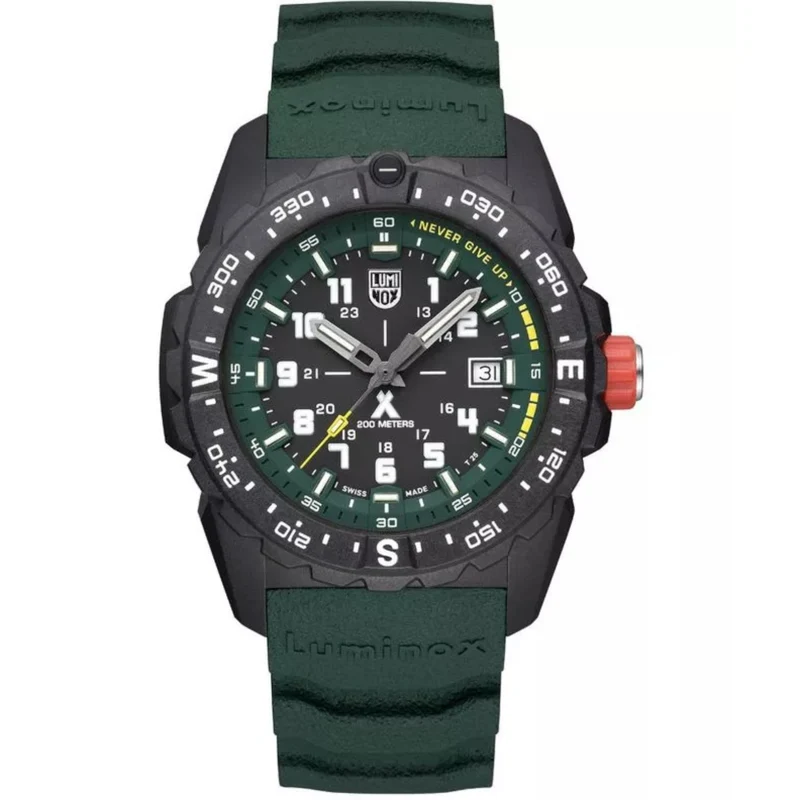 Luminox Bear Grylls 43mm Black Dial Rubber Mens Quartz Watch XB.3735