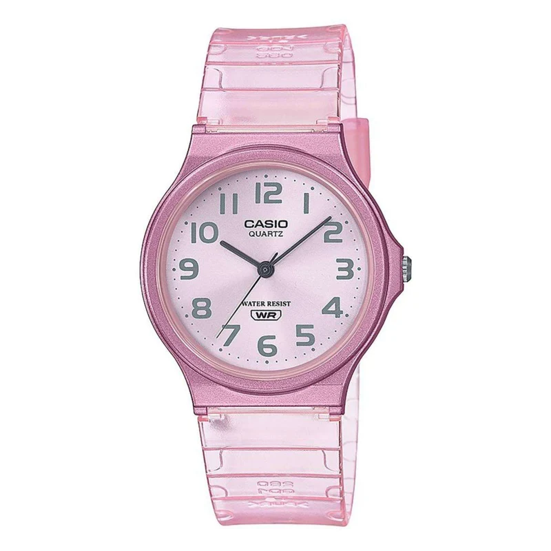 Casio Collection Pink Skeleton Series Watch MQ-24S-4BEF