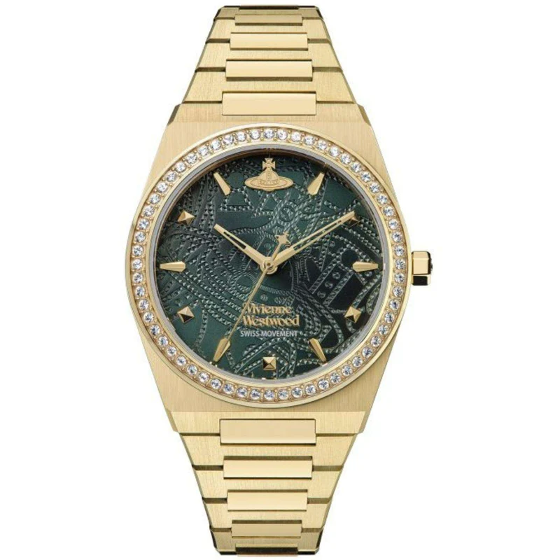 Vivienne Westwood Charterhouse Black Dial Ladies Bracelet Watch