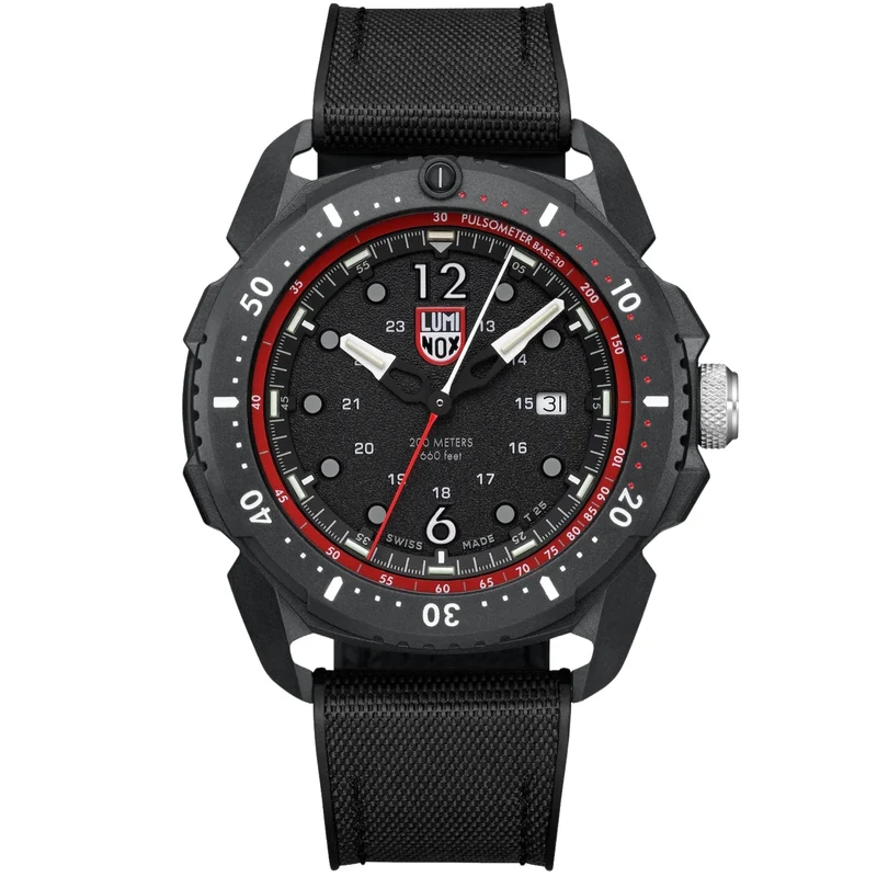 Luminox ICE-SAR Arctic 1050 Series 46mm Black Dial Rubber Mens Quartz Watch XL.1051