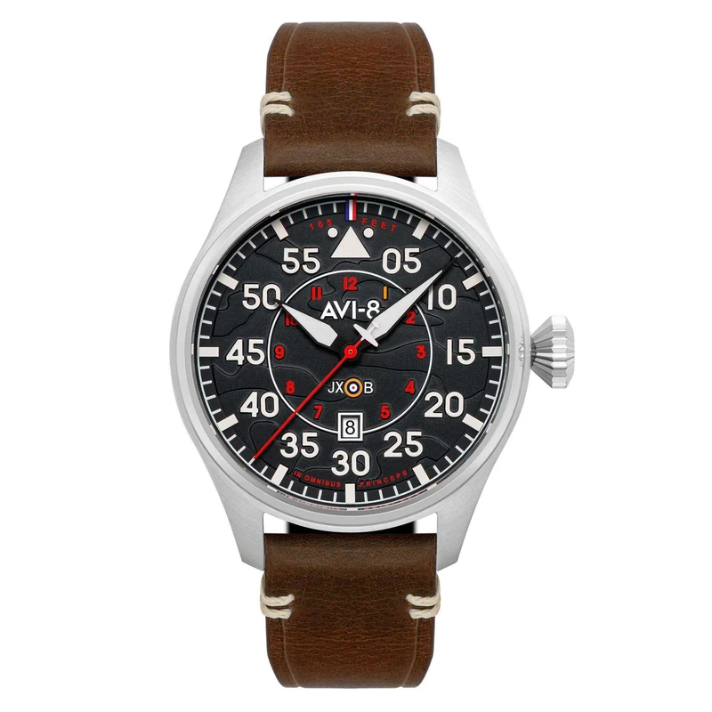 AVI-8 Hawker Hurricane Clowes Automatic Wittering Men's Watch AV-4097-01