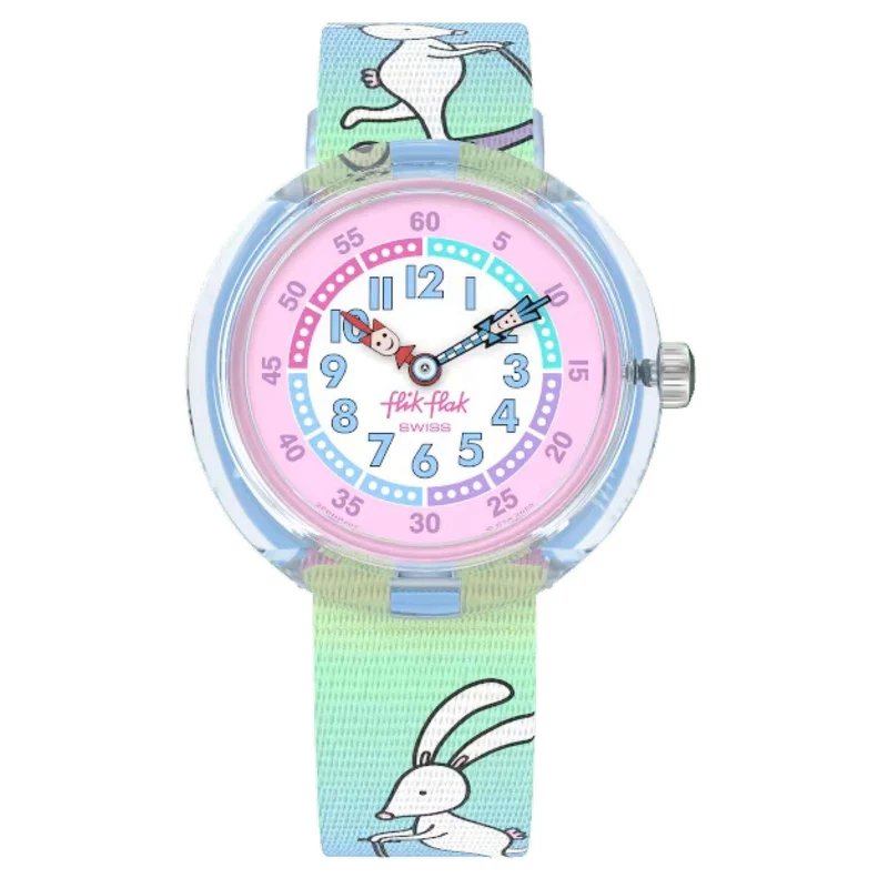 Flik Flak Girls Be Hoppy BE HOPPY! Kids Watch FBNP207