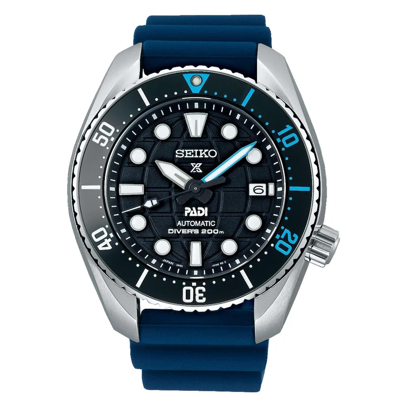 Prospex King Sumo PADI Special Edition Automatic Black Dial Silicone Strap Divers Watch SPB325J1