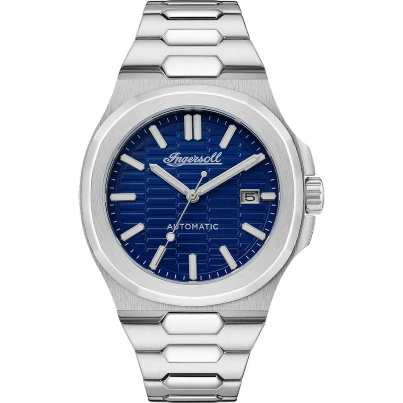 Ingersoll The Catalina Automatic Blue Dial Stainless Steel Bracelet Men's Watch I11801
