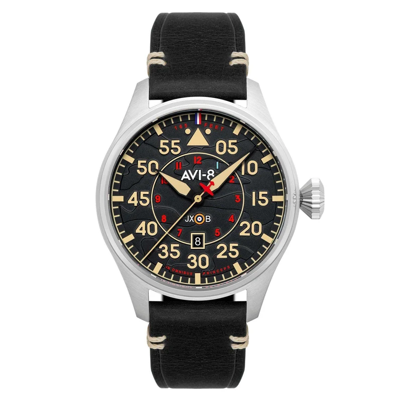 AVI-8 Hawker Hurricane Clowes Automatic Kenley Mens Watch AV-4097-03