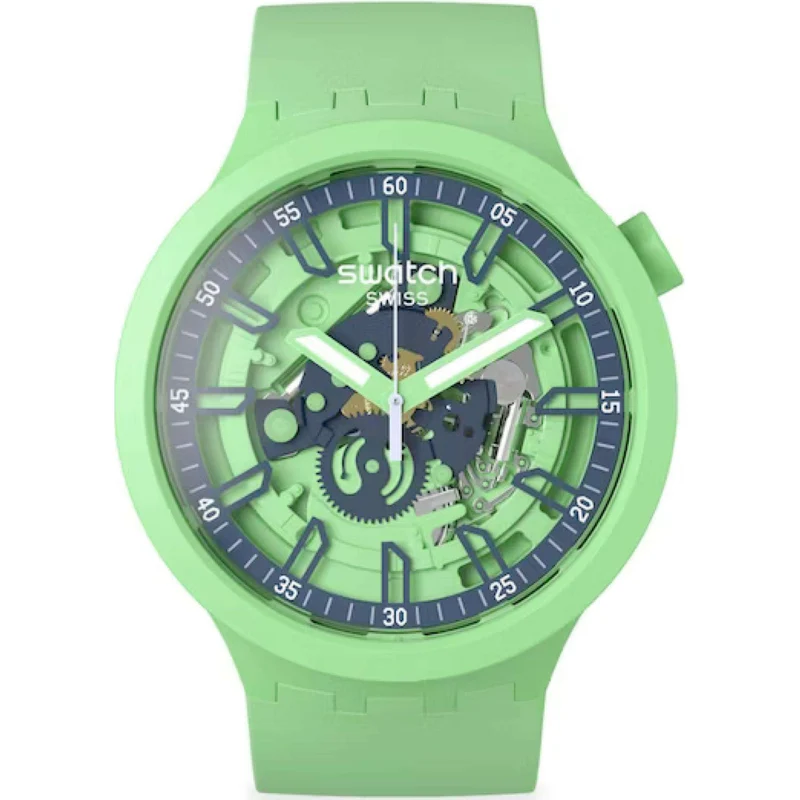 Swatch Big Bold 'Fresh Squeeze' Quartz Watch SB01G101