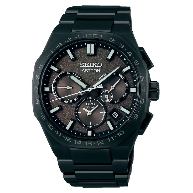 Seiko Astron Limited Edition (600 Pieces) Resident Evil Death Island 'Chris' GPS Solar Grey-Khaki Dial Men's Watch SSH129J1