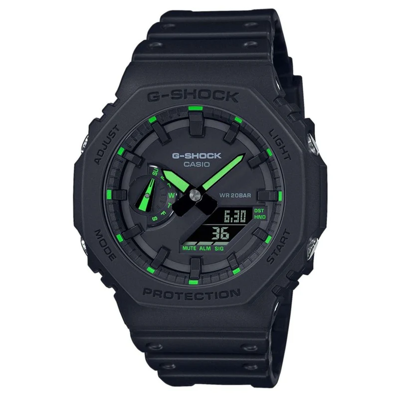 Casio G-Shock 2100 Series 45.5mm Analogue-Digital Mens Quartz Watch GA-2100-1A3ER