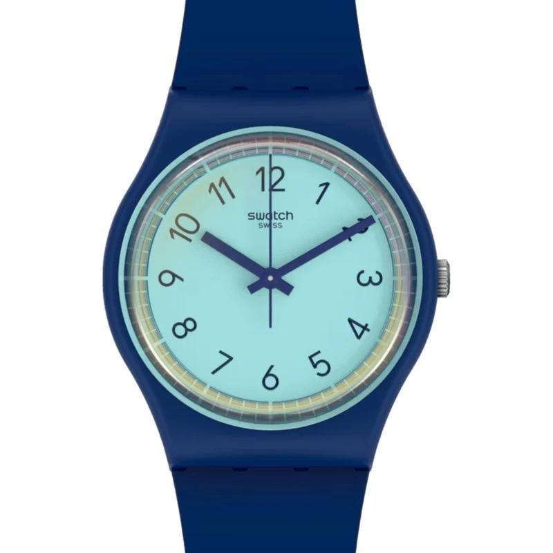 Swatch SwatchPAY! CIELPAY! Quartz Blue Dial Silicone Strap Watch SVHN102-5300