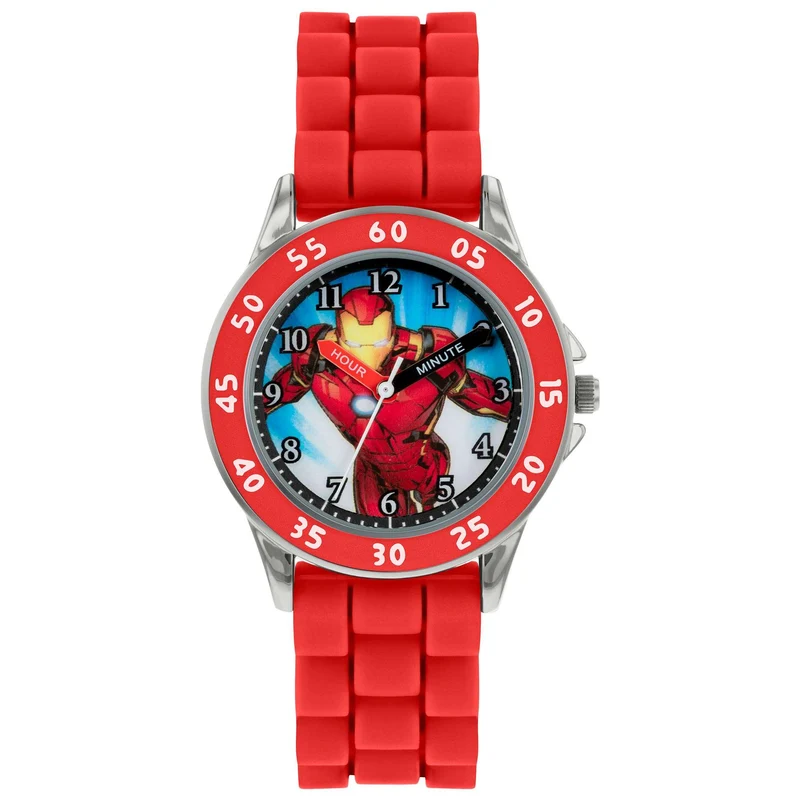 Disney Ironman Quartz Resin Strap Boys Watch AVG9034