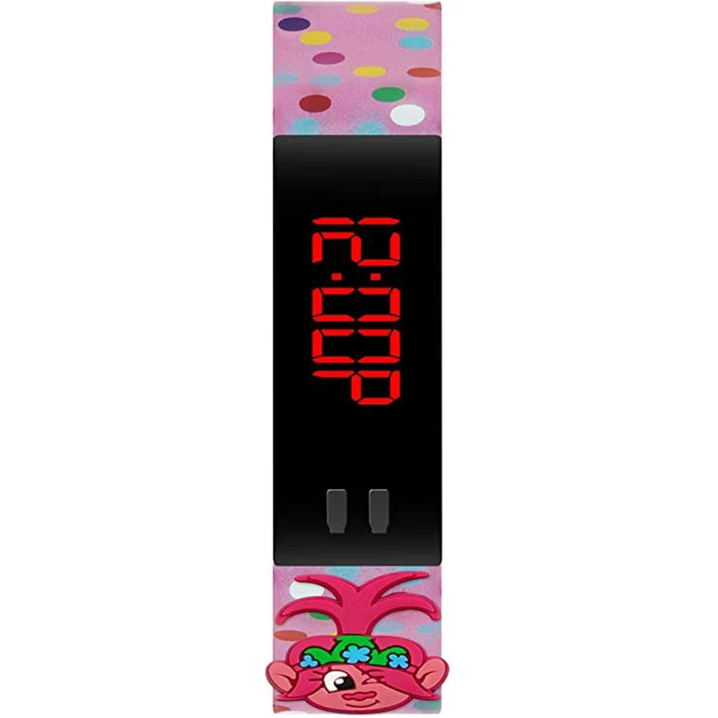 Disney Trolls Digital Kids Fitness Watch TRT4098