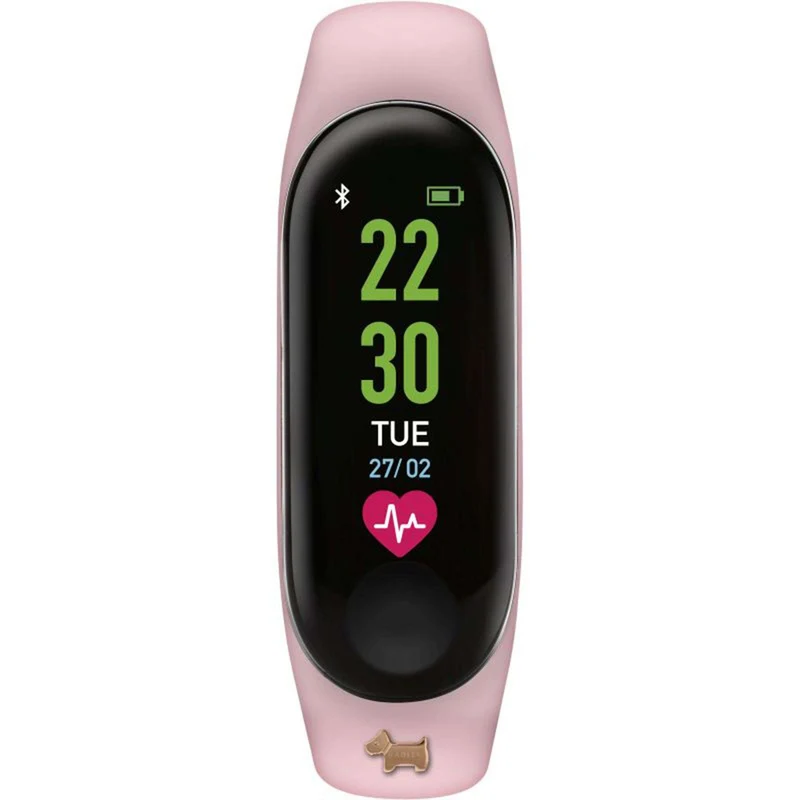 Radley Series 01 Quartz Digital Dial Pink Silicone Strap Ladies Smartwatch RYS01-2008
