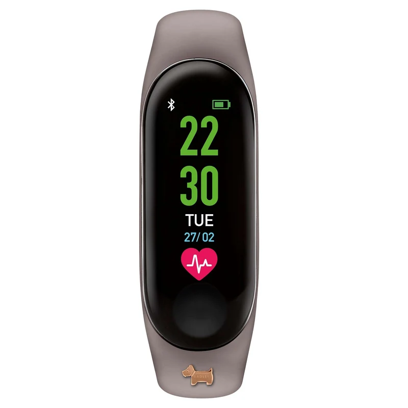 Radley Series 01 Activity Tracker Quartz Digital Dial Grey Rubber Strap Ladies Watch RYS01-2018