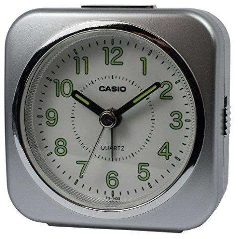Casio Wake Up Timer Blue Alarm Clock TQ-143S-8E