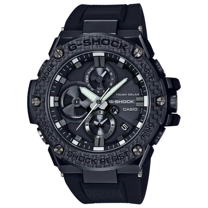 Casio G-Steel Carbon Fibre Bezel Men’s Smartwatch GST-B100X-1AER