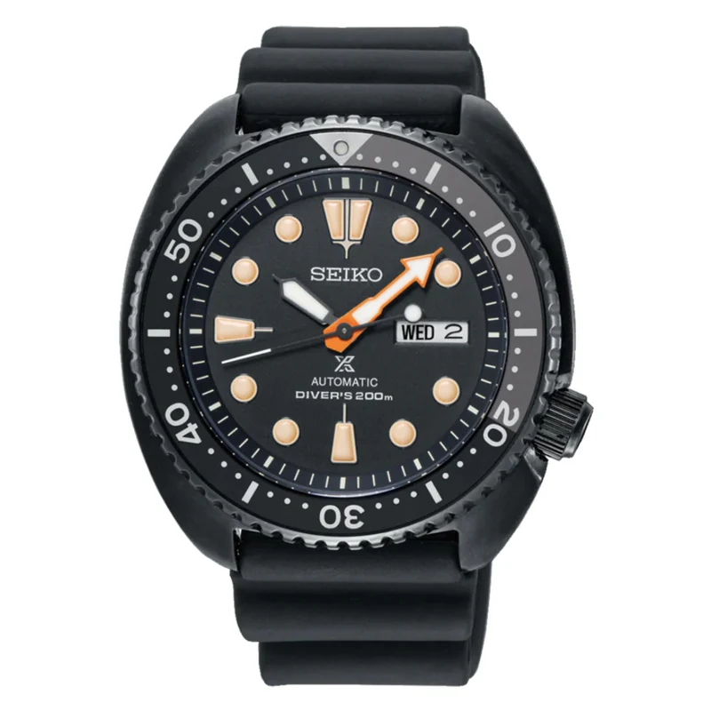 Seiko Prospex Automatic Black Series Limited Edition Black Dial Men's Diver's Watch SRPC49K1