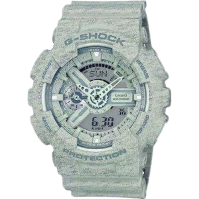 Casio G-Shock Grey Heathered Men's Alarm Chronograph GA-110TH-8AER