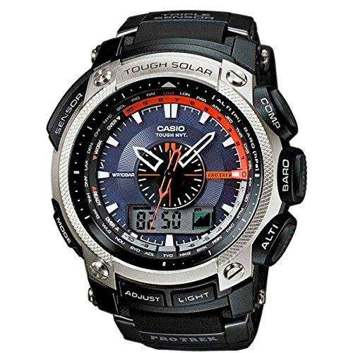 Casio Pro Trek Waveceptor Radio Controlled Men's Alarm Chronograph PRW-5000-1ER