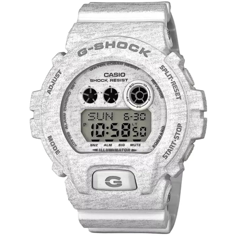 Casio GD-X6900HT-7ER G-Shock - Wristwatch men's, Resin, Band Colour: White
