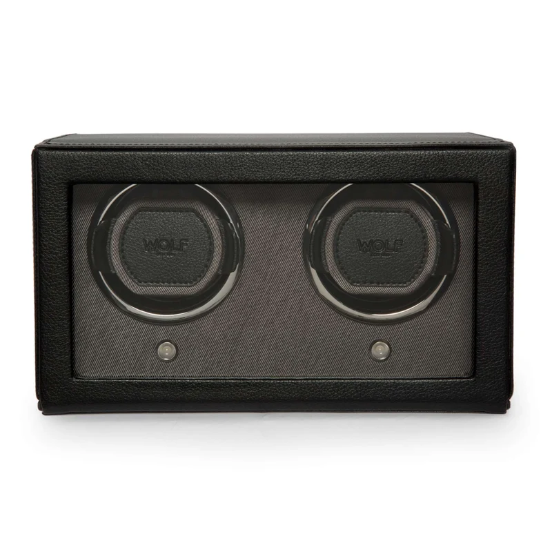 WOLF CUB BLACK DOUBLE WATCH WINDER 461203