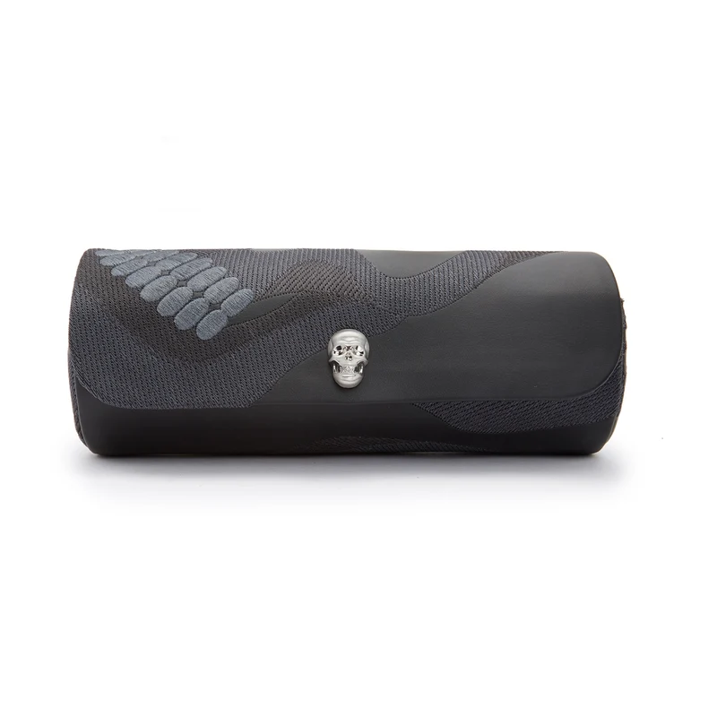 WOLF Memento Mori Black Skull Triple Watch Roll 493402