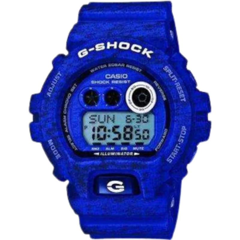 Casio GD-X6900HT-2ER G-Shock - Wristwatch men's, Resin, Band Colour: Blue