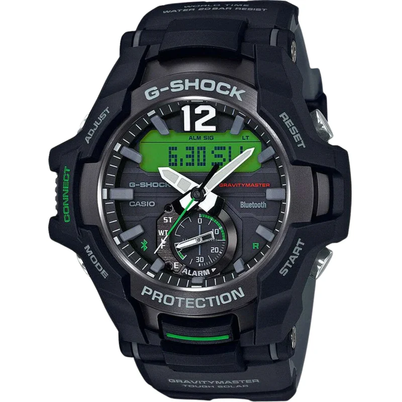 Casio G-Shock Master of G Gravitymaster Bluetooth Tough Solar Men's Watch GR-B100-1A3ER