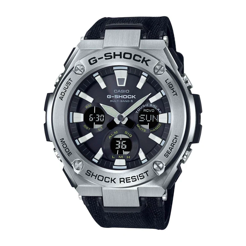 Casio G-Shock G-Steel Tough Leather Strap Men's Watch GST-W130C-1AER