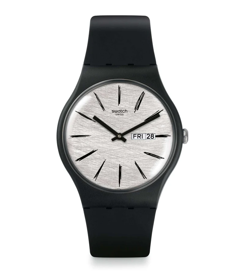 Swatch Matita Grey Dial Watch SUOB726