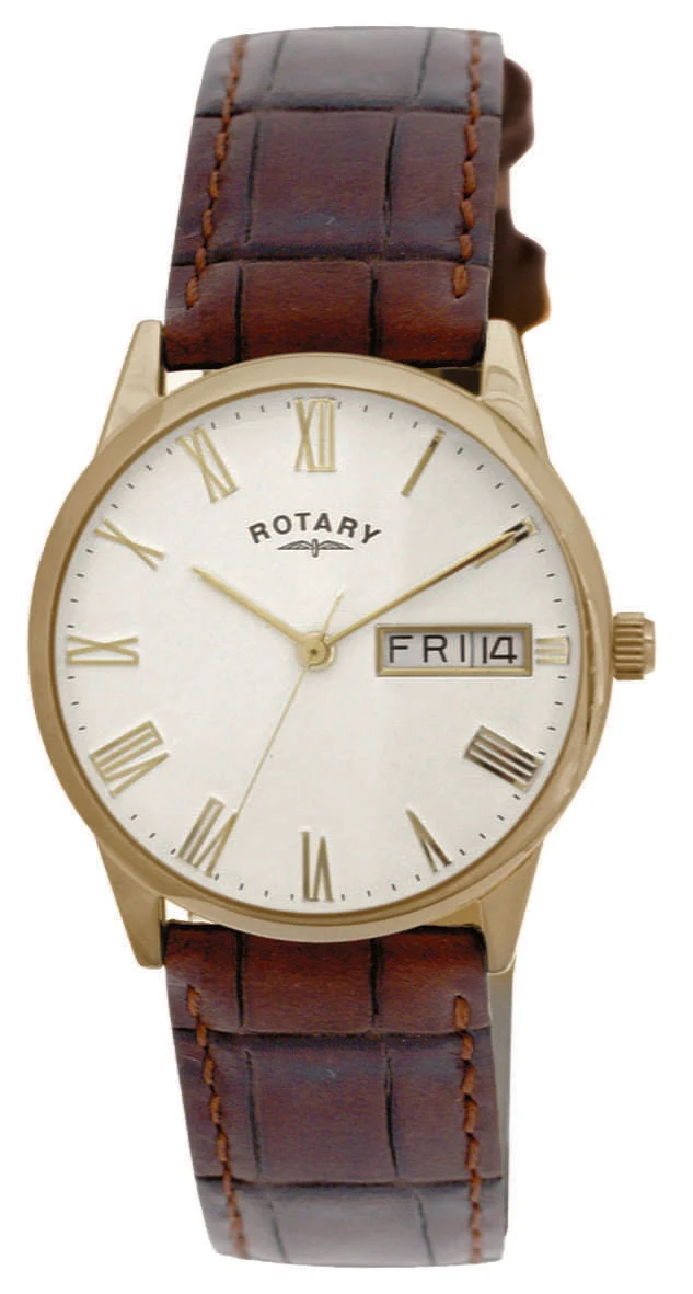 Rotary Classic Slim Gold Men’s Watch